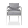 Bloomingdale's Universal South Beach Dining Chair In White/chalk