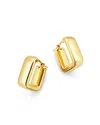 Bloomingdale's Square Hoop Earrings In 14k Yellow Gold - Exclusive In Gold