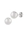 Bloomingdale's Sterling Silver Ball Stud Earrings - Exclusive In Silver