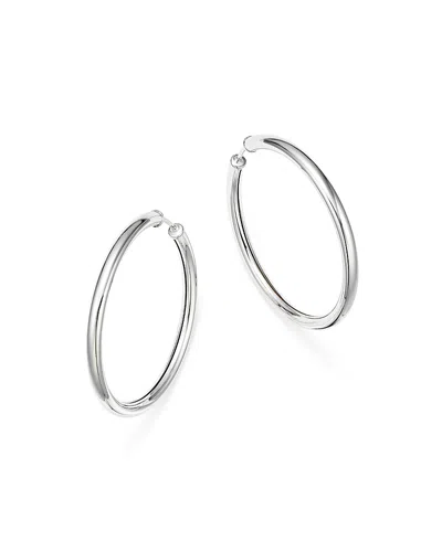 Bloomingdale's Sterling Silver Endless Tube Hoop Earrings - Exclusive