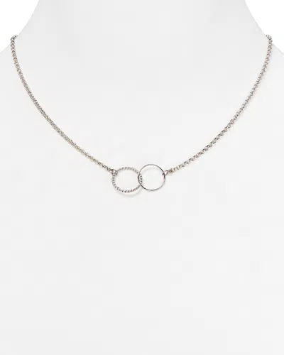 Bloomingdale's Sterling Silver Interlocking Pendant Necklace, 18 - Exclusive