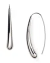 Bloomingdale's Sterling Silver Long Teardrop Earrings - Exclusive In Silver