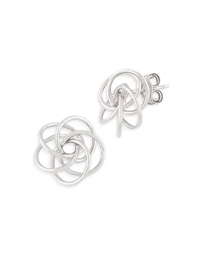 Bloomingdale's Sterling Silver Love Knot Stud Earrings - Exclusive
