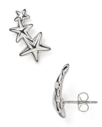 Bloomingdale's Sterling Silver Star Ear Climbers - Exclusive