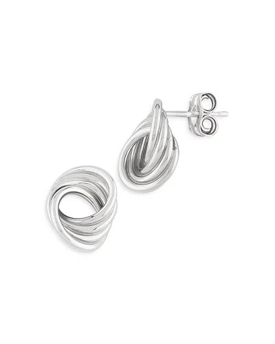 Bloomingdale's Sterling Silver Twist Knot Stud Earrings - Exclusive