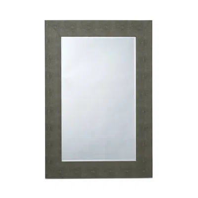 Bloomingdale's Structure Rectangle Mirror In Gray