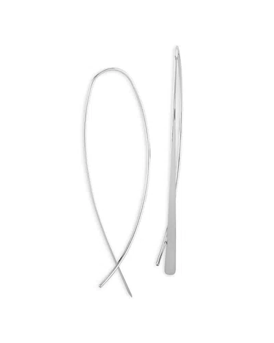 Bloomingdale's Teardrop Wire Threader Earrings In Sterling Silver - Exclusive