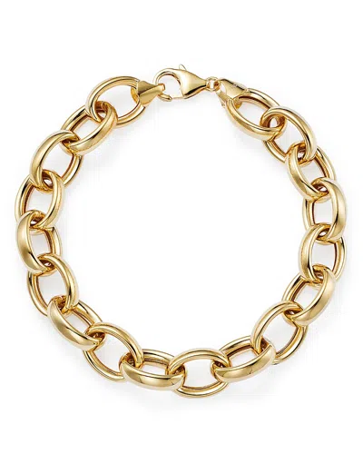Bloomingdale's Large Oval Link Chain Bracelet In 14k Yellow Gold - 100% Exclusive