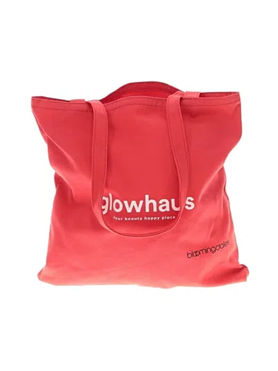 Pre-owned Bloomingdale's Tote Bag In Red