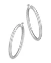 Bloomingdale's Tube Hoop Earrings In Sterling Silver - Exclusive In Silver