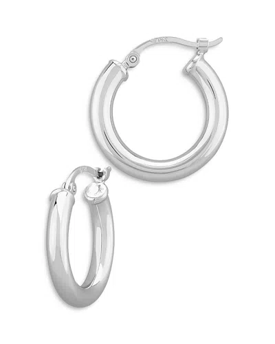 Bloomingdale's Tube Hoop Earrings In Sterling Silver - Exclusive