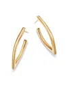Bloomingdale's V-shape Hoop Earrings In 14k Yellow Gold - Exclusive In Gold