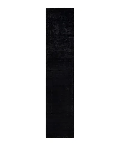 Bloomingdale's Vibrance M1608 Runner Area Rug, 3' X 14'4 In Black