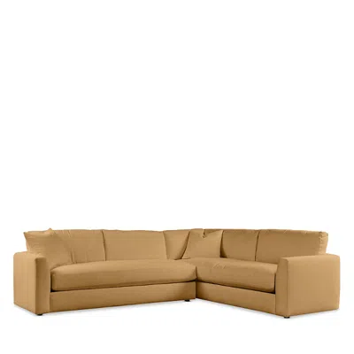 Bloomingdale's Whittier 2 Piece Sectional Sofa In Brown