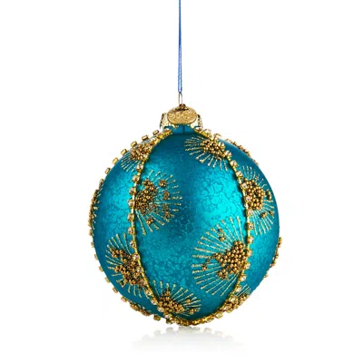 Bloomingdale's X Caviar Kaspia Bauble Ornament - Exclusive In Blue