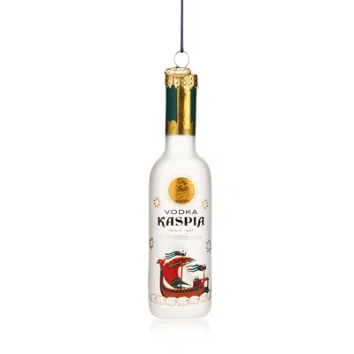 Bloomingdale's X Caviar Kaspia Glass Vodka Ornament - Exclusive In White