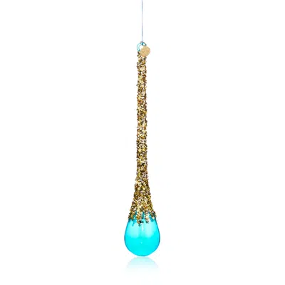 Bloomingdale's X Caviar Kaspia Icicle Drop Ornament - Exclusive In Blue