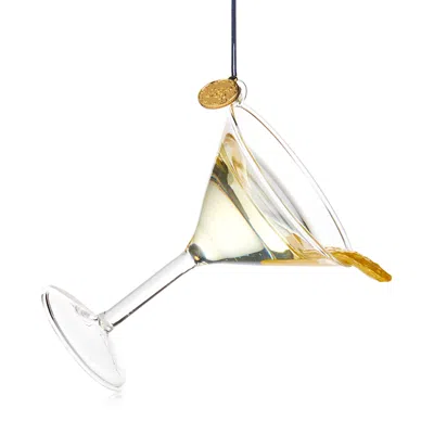 Bloomingdale's X Caviar Kaspia Lemon Twist Martini Ornament - Exclusive In Transparent