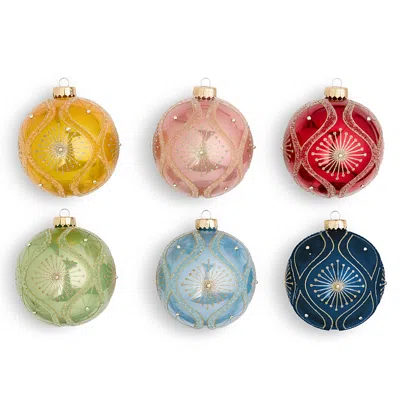 Bloomingdale's X New York City Ballet Glass Bauble Ornaments, Set Of 6 - Exclusive In Multi