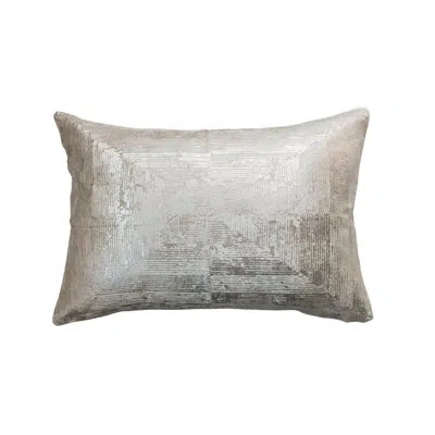 Bloomingville Aureate Sands Lumbar Pillow In Gold,sand