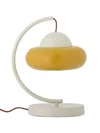 Bloomingville Bubble Curved Table Lamp In White