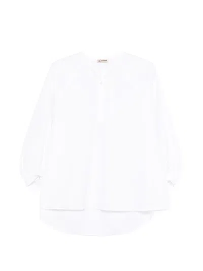 Bloomingville Button Blouse In White