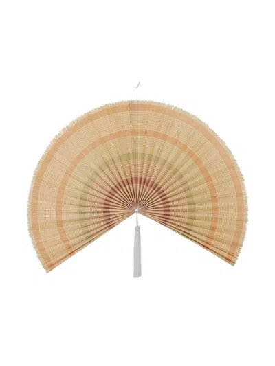 Bloomingville Jaime Striped Tassel Wall Decor In Neutral