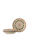 Bloomingville Shama Patterned Plate In Multi