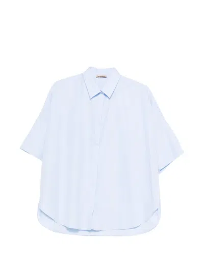 Bloomingville Short-sleeve Roma Shirt In Blue