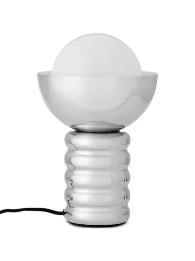 Bloomingville Spike Table Lamp In Silver