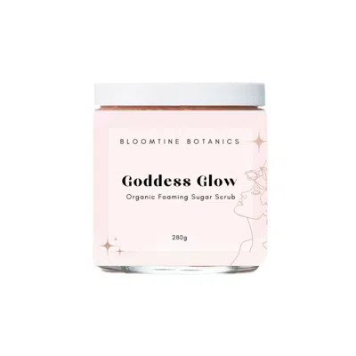 Bloomtine | Earth Angel Hq Pink / Purple / Neutrals Luxurious Goddess Glow Foaming Scrub - Lavender & Vanilla - Large In Pink/purple