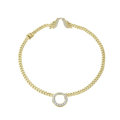 Bloomtine | Earth Angel Hq Women's Archangel Halo Wings™ Premium Gold Vermeil Choker - Limited Edition