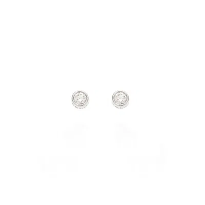 Bloomtine | Earth Angel Hq Women's Illuminess™ 14k White Gold Diamond Studs