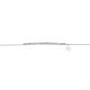 Bloomtine | Earth Angel Hq Women's Illuminess Premium Sterling Silver Diamond Bar Bracelet In Silver