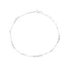 Bloomtine | Earth Angel Hq Women's Illuminess™ Premium Sterling Silver Sparkle Anklet In Silver
