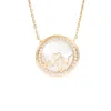 Bloomtine | Earth Angel Hq Women's Loves Frequency™ 18k Solid Gold Natural Diamond & Mother Of Pearl Heartbeat Necklace In Gold