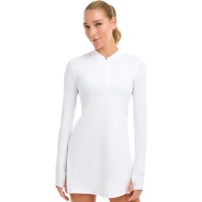 Bloquv Active Dress In White