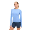Bloquv Active V-neck Shirt In Blue