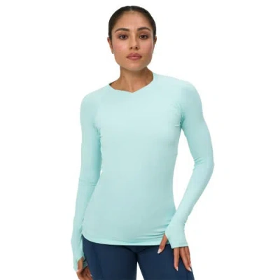 Bloquv Active V-neck Shirt In Green