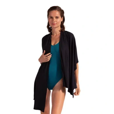 Bloquv Blanket Wrap In Black