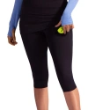 Bloquv Capri Skort In Black