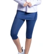 Bloquv Capri Skort In Blue