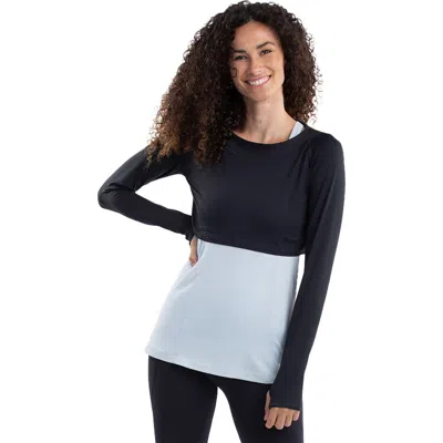 Bloquv Crop Top In Black