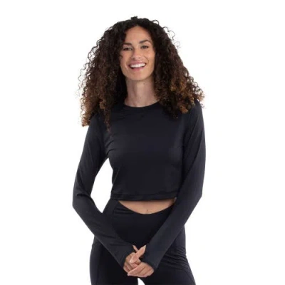 Bloquv Crop Top Everyday In Black