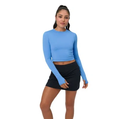 Bloquv Crop Top Everyday In Blue