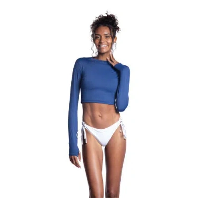 Bloquv Crop Top Everyday In Blue