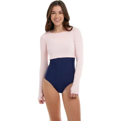 Bloquv Crop Top In Pink