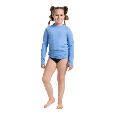 Bloquv Kid's Crew Neck Top In Purple