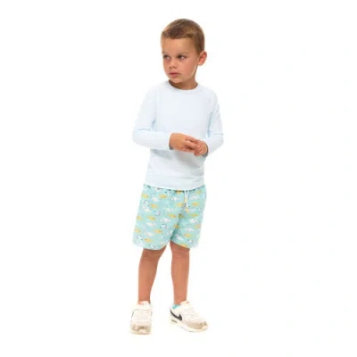Bloquv Kid's Crew Neck Top In White