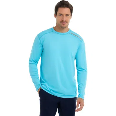 Bloquv Long Sleeve Jet Tee In Blue